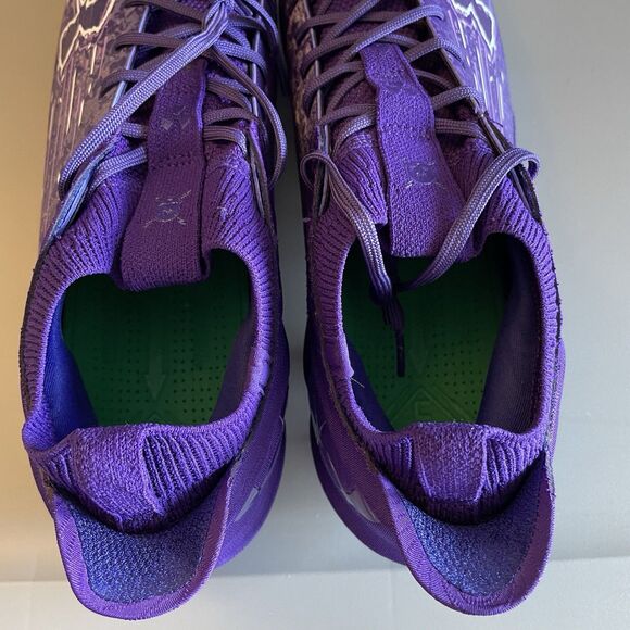 Under Armour Blur 2 MC Suede Football Cleats 3027978-500 Purple NEW main image 6